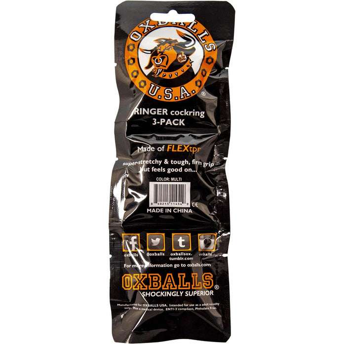 Oxballs Ringer Cockring – 3 Pack