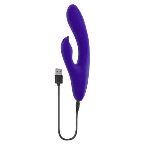Poseable Bunny - Silicone Rechargeable - Purple image 8