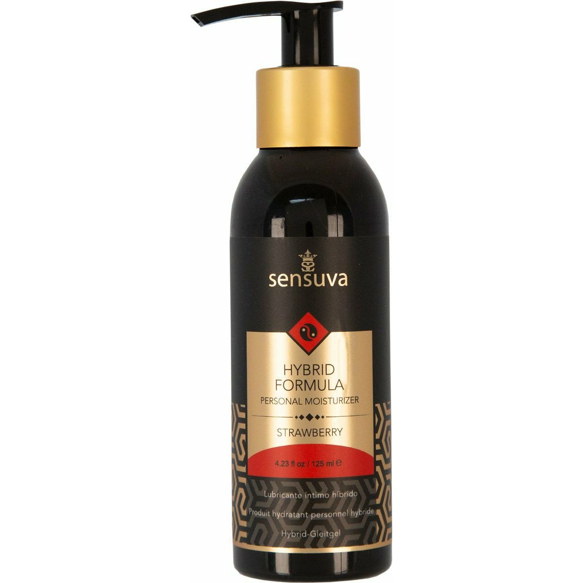 Formule hybride Sensuva – lubrifiant personnel - aromatisé - 4,2 oz-Strawberry image 0