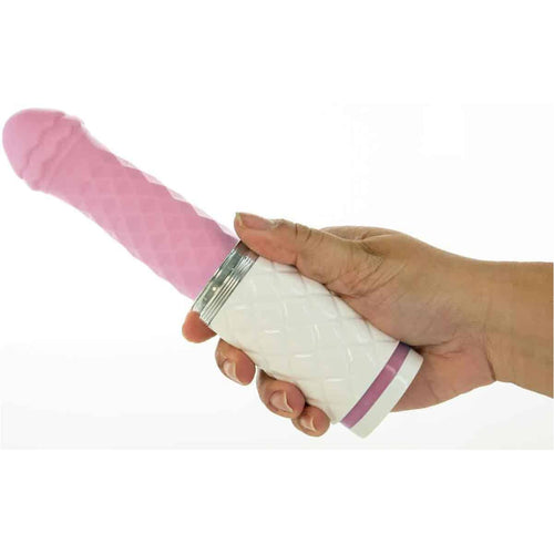 Pillow Talk Feisty - Vibrator Thrusting - Rose image 3