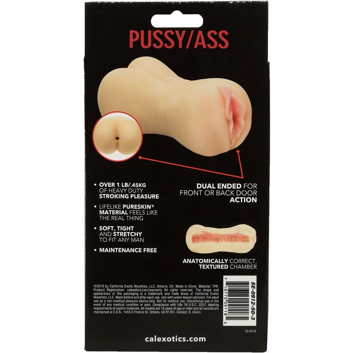 CalExotics® - Masturbateur de Pussy &amp; Ass image 5