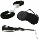 Feuilles de sport Sexe et malice – Intro S &amp; M 3 pièces Kit – Noir image 3