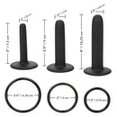 CalExotics® - BoundlessTM - Kit de pegging en silicone – Noir image 3