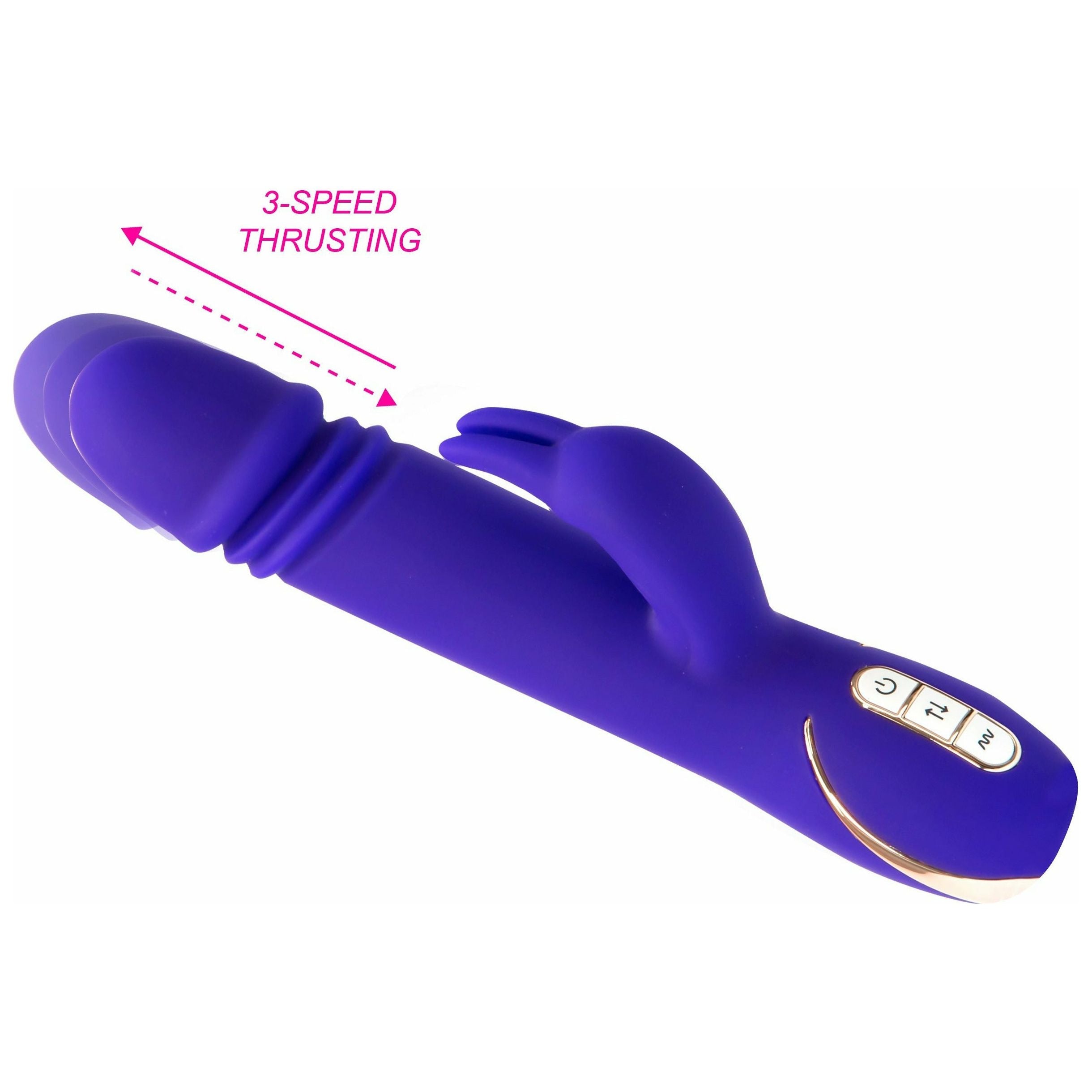 Vibrateur rechargeable de la Couture de Vibe - violet