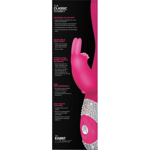 The Rabbit Company Limited Edition Lapin cristallisé - Rose