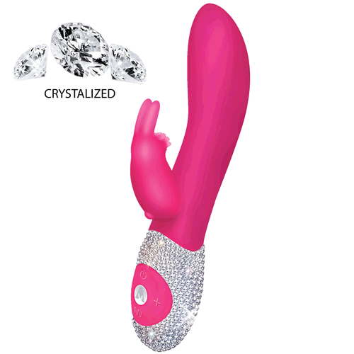 The Rabbit Company Limited Edition Lapin cristallisé - Rose