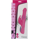 e. Vibrateur de lapin classique - rose
