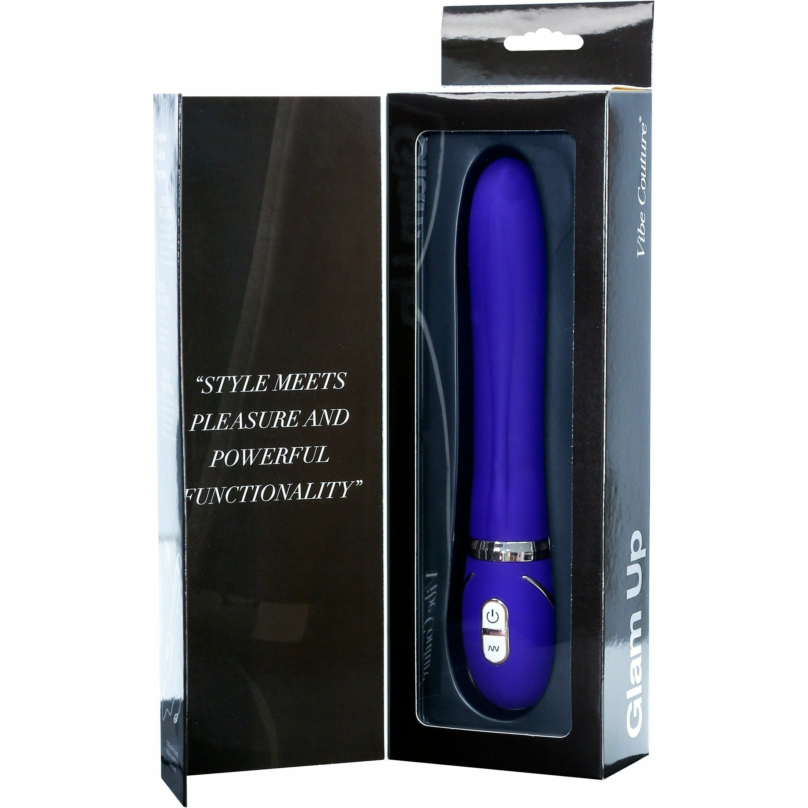 Vibrateur rechargeable de l'ambiance Couture - violet