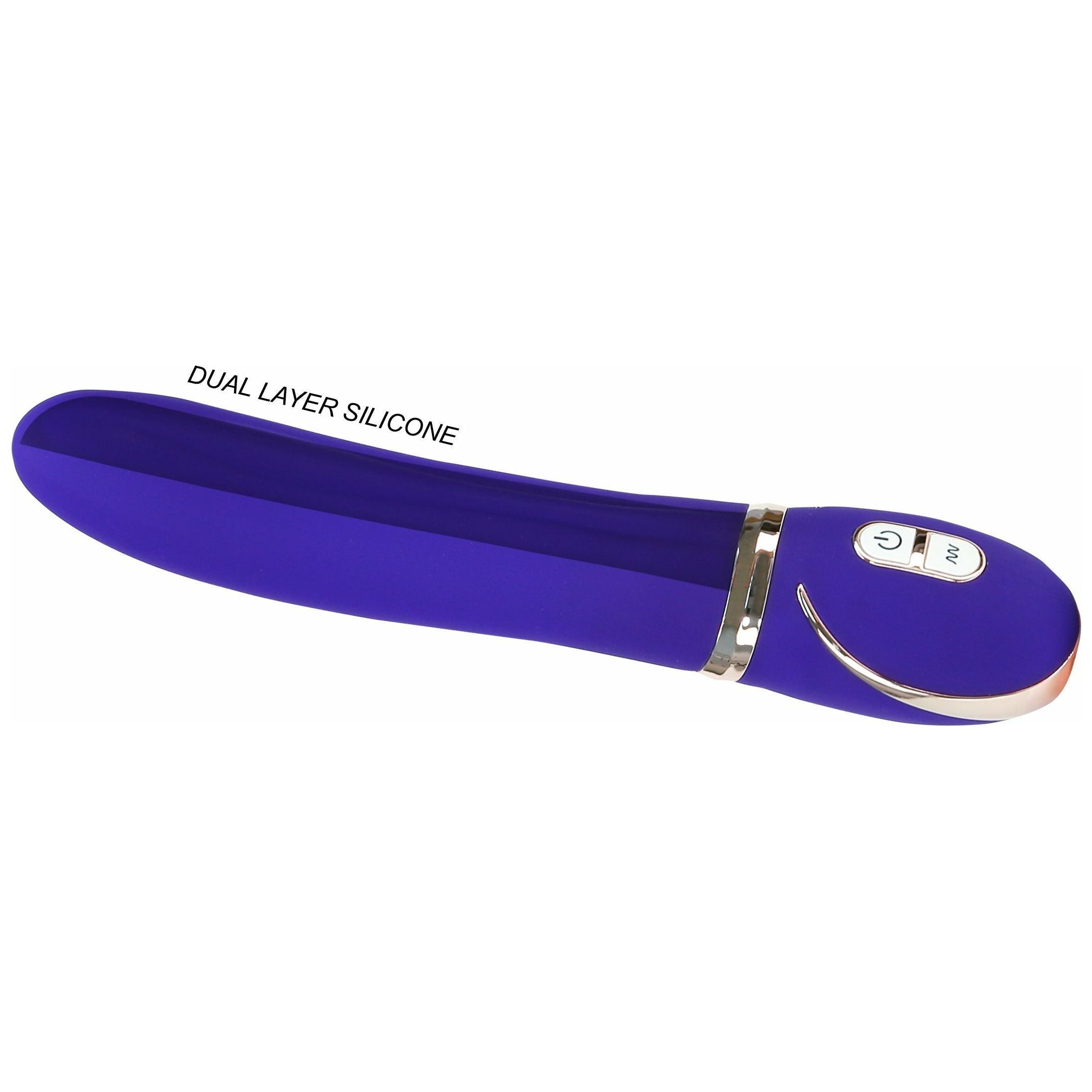 Vibrateur rechargeable de l'ambiance Couture - violet
