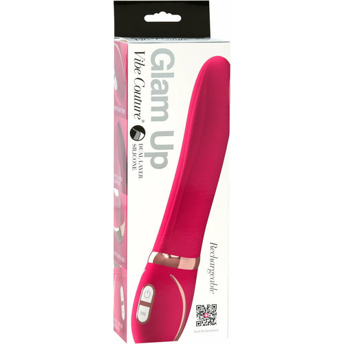 Vibromasseur rechargeable de l'ambiance Couture Glam Up - Rose