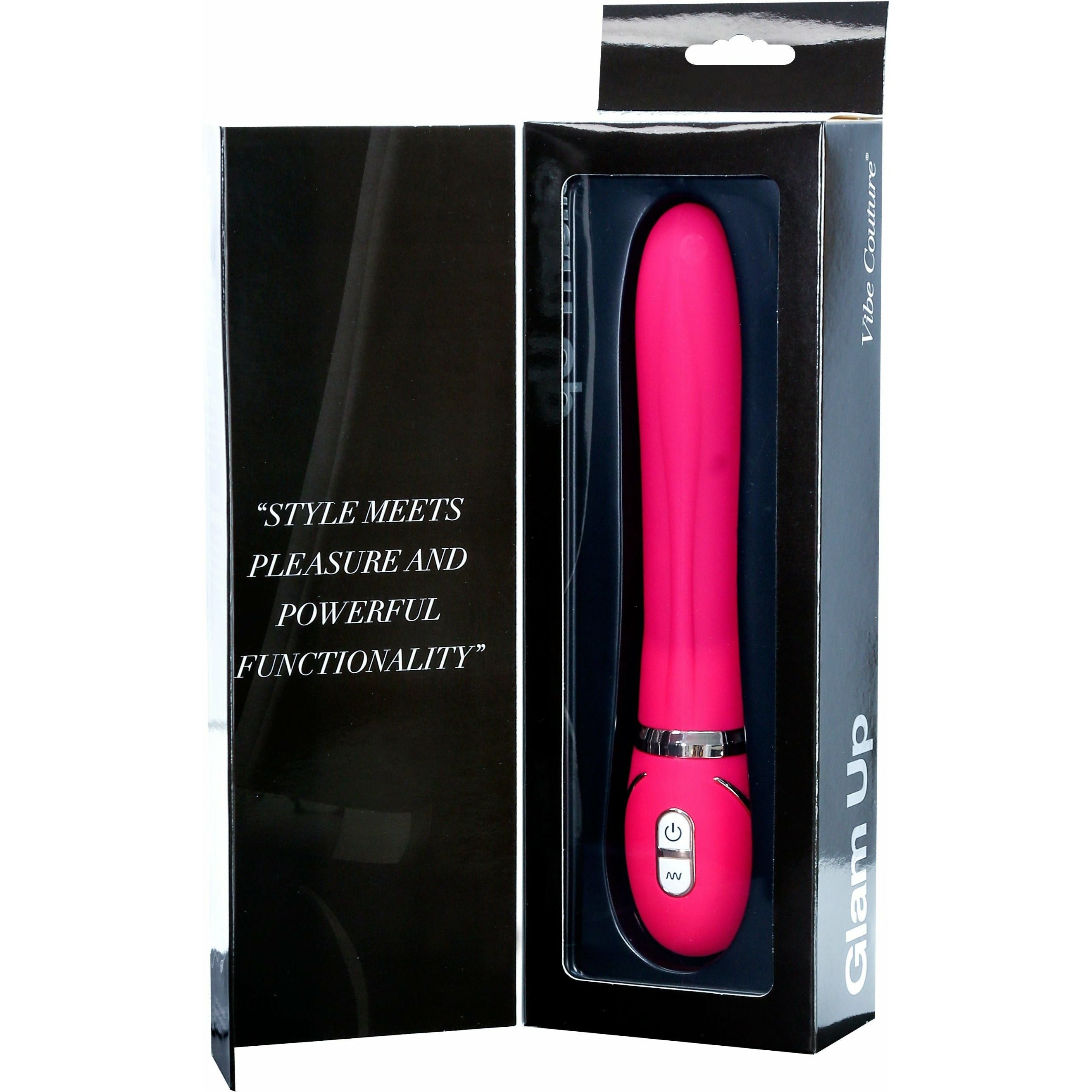 Vibromasseur rechargeable de l'ambiance Couture Glam Up - Rose