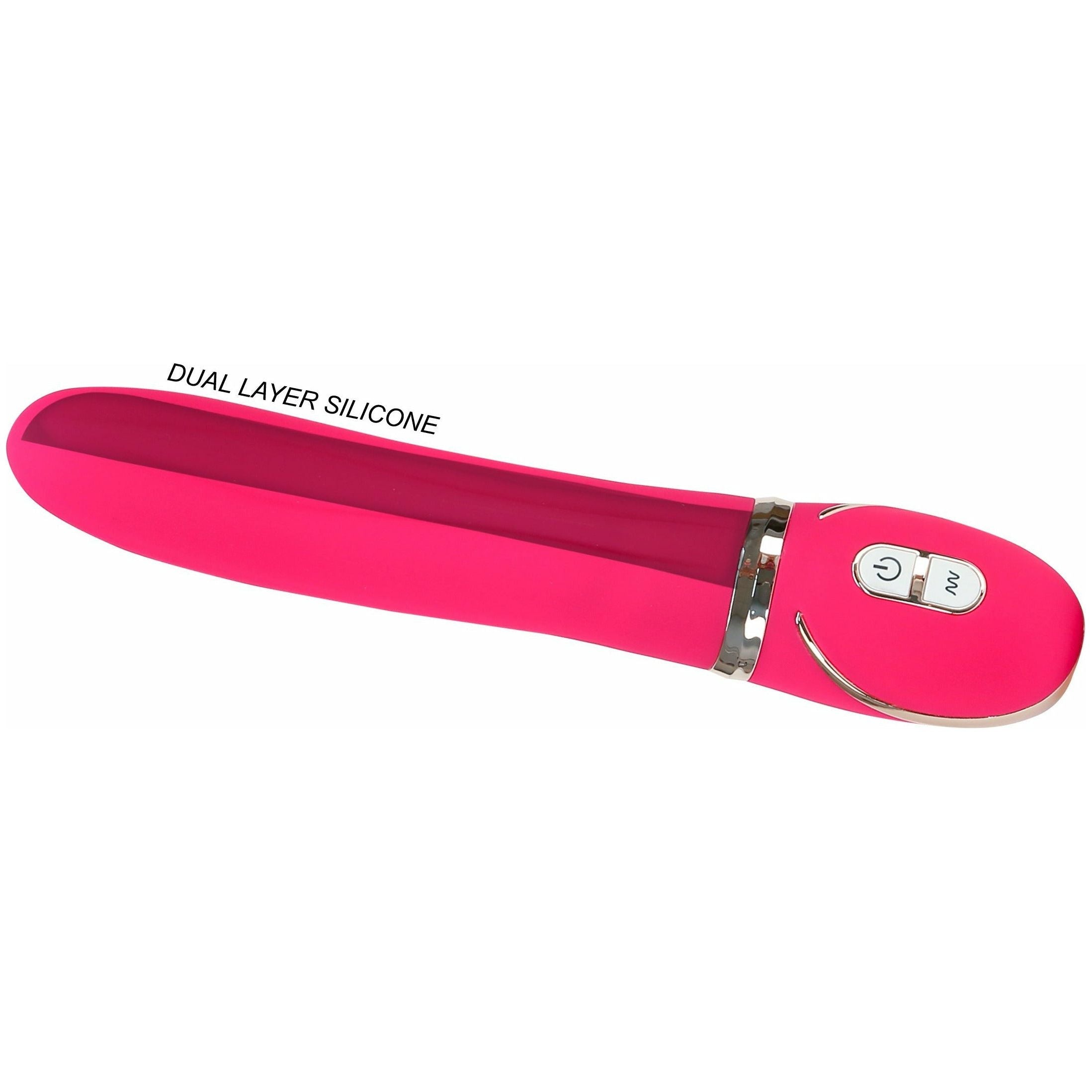 Vibromasseur rechargeable de l'ambiance Couture Glam Up - Rose