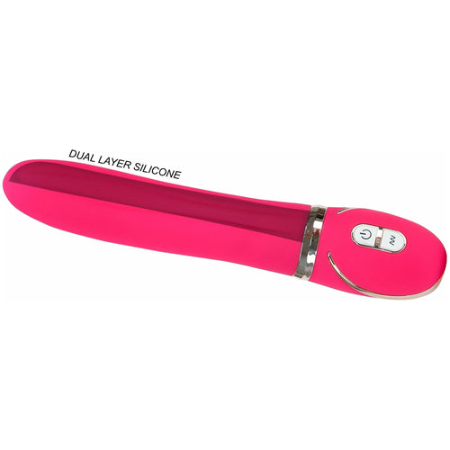 Vibromasseur rechargeable de l'ambiance Couture Glam Up - Rose