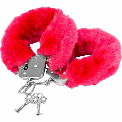 Menottes pour fourrure - Rouge image 0