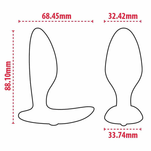 We-Vibe Ditto Vibrating Anal Plug - Purple image 6