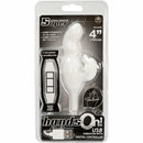 NMC Mains allumées - Dual Vibrator Dolphin - Rechargeable - Blanc