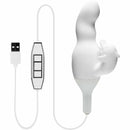 NMC Mains allumées - Dual Vibrator Dolphin - Rechargeable - Blanc
