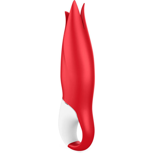 Vibrateur de puissance de fleur Satisfyer - Rouge