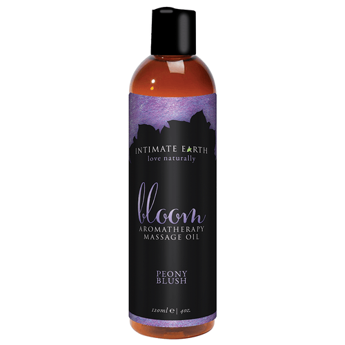 Huile de massage Aromathérapie Terre Intime - Pivoine - 120ml/4oz image 0