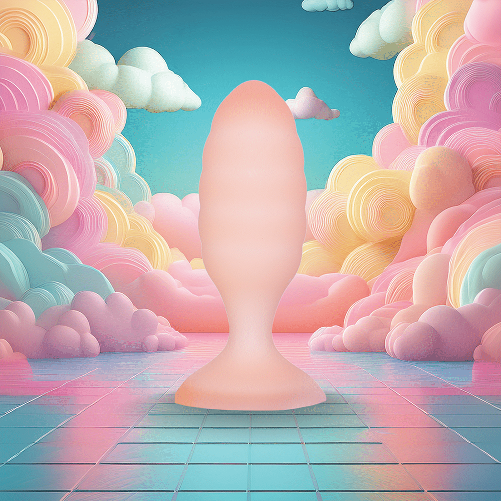 Moutons Connecteur en silicone pour anal – orange image 5
