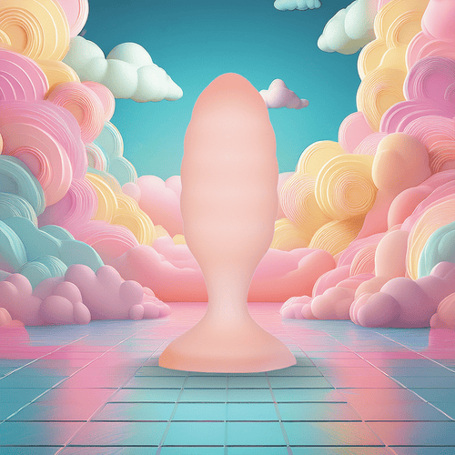 Moutons Connecteur en silicone pour anal – orange image 5