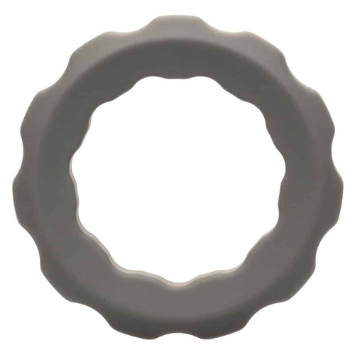 CalExotics® - Anneau Alpha - Silicone liquide Anneau d'érection – Gris image 0