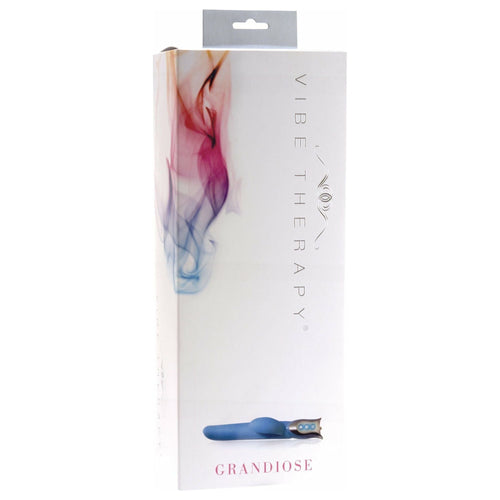 PGL Thérapie des vibrations - Grandiose Silicone Vibe - Bleu