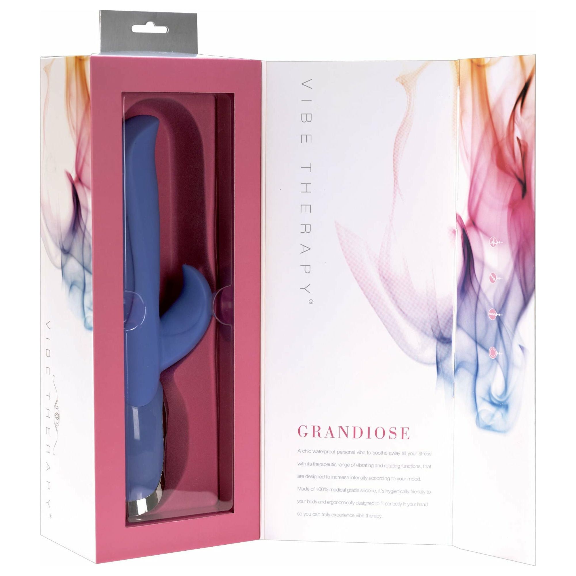 PGL Thérapie des vibrations - Grandiose Silicone Vibe - Bleu