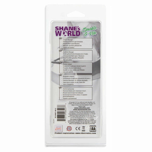 Vibe CalExotics® Shane's World Sparkle G - Violet image 5