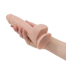 Pure Love® - 7.5 pouces réaliste Dildo silicone avec boules – Beige image 1