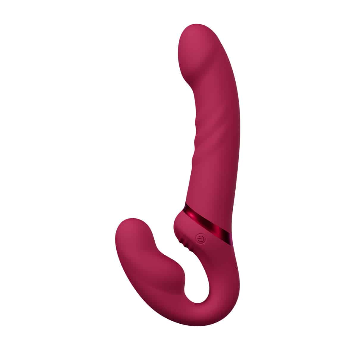 Lovense Lapis Strapless Strap-On - Rose image 1