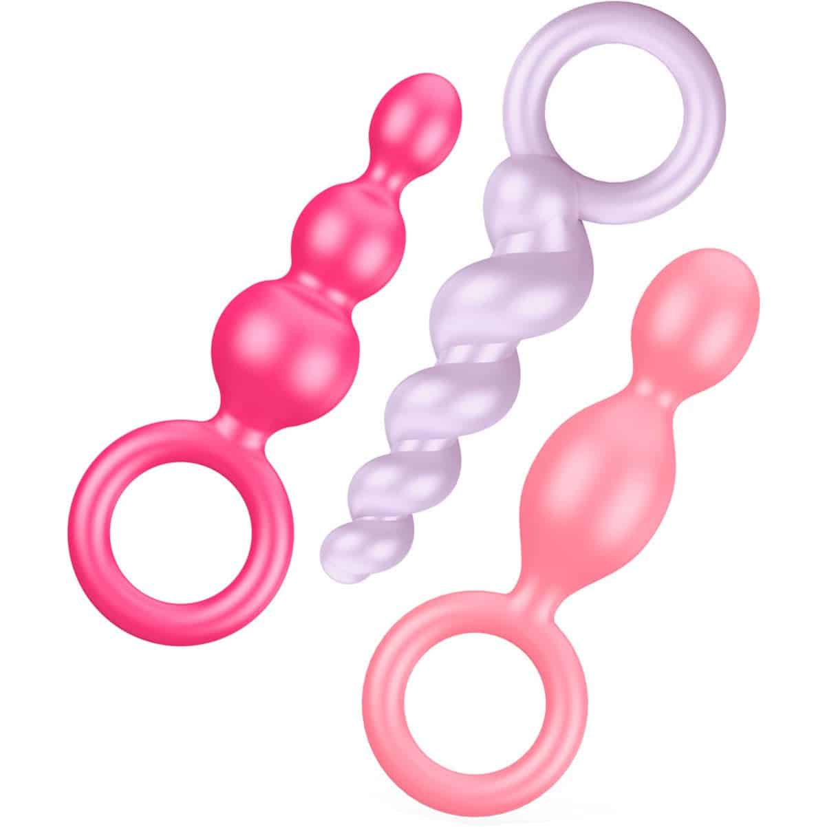 Bouchons Satisfyer – Pack 3 pièces à valeur ajoutée – Multicolore image 1