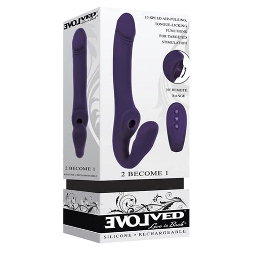 2 Become 1 - Silicone Rechargeable image 2