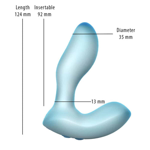 Moutons Vibrateur en silicone – Bleu image 2