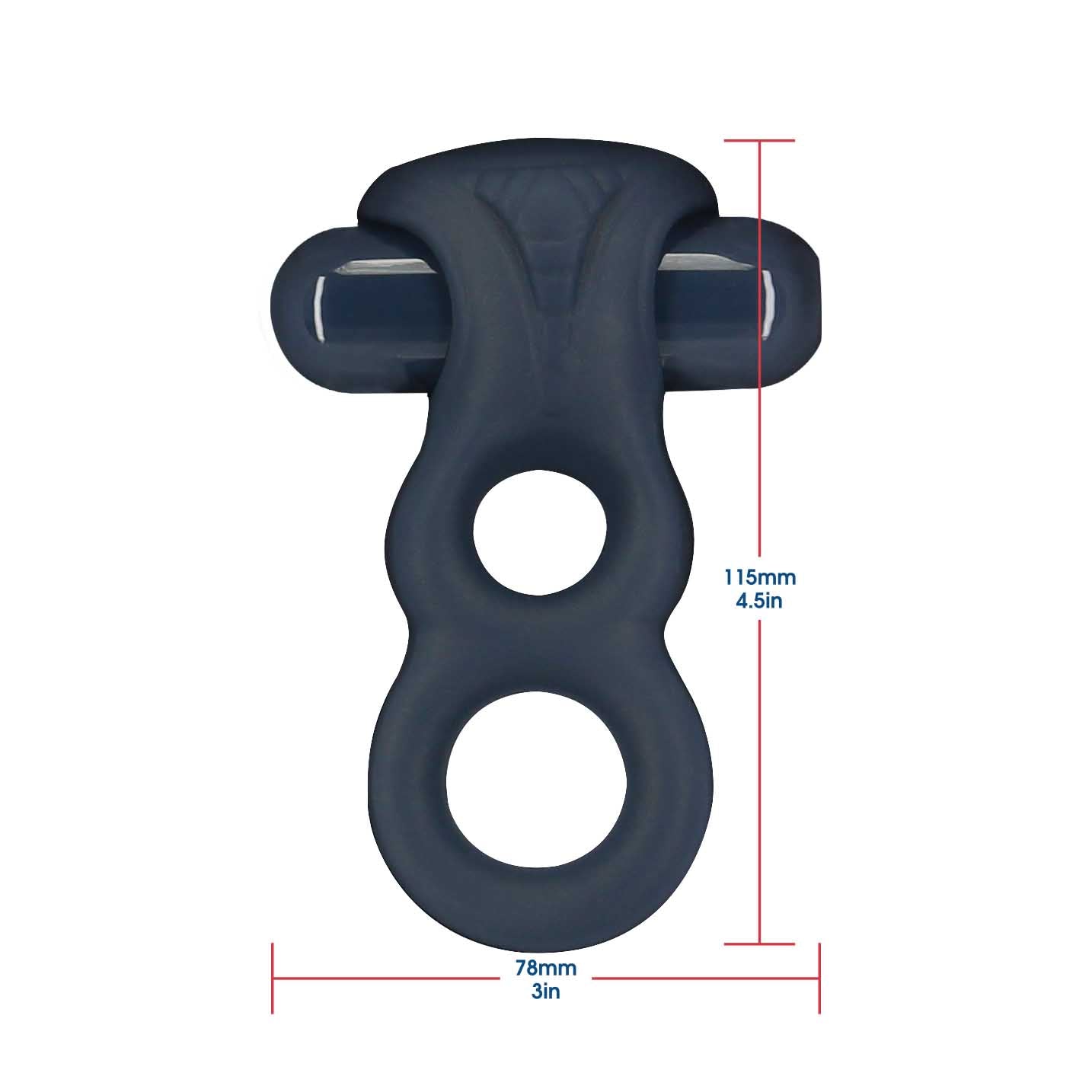 Triade LUX active® – Bague double vibrante de 4,5" – Télécommande incluse image 2