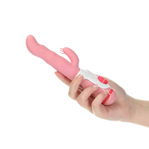 Vibrateur de lapin rechargeable One Touch - Rose image 2