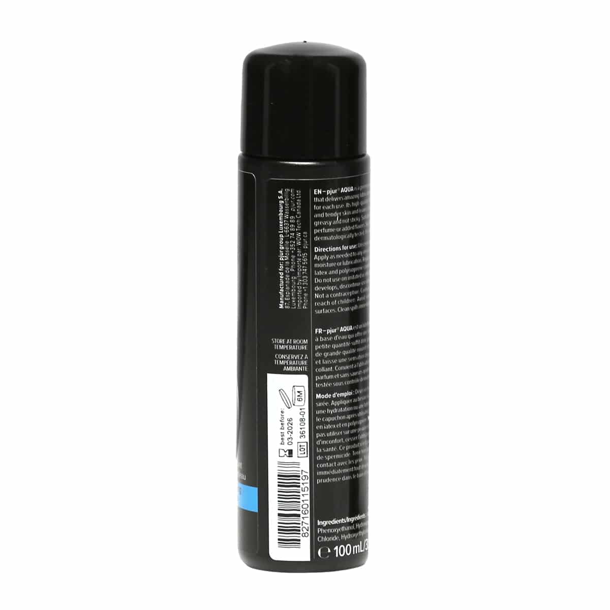 Pjur Aqua - Lubrifiant personnel à base d'eau - 100ml image 0