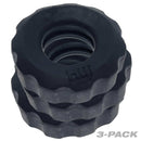 Oxballs - HünkyjunkTM - Super Huj No Roll C-Rings – 3 pk – Noir image 1