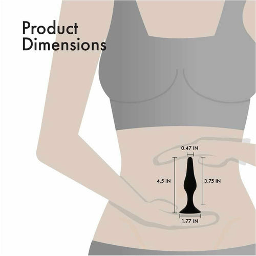 Pure Love® - Plug anal silicone - Noir image 3