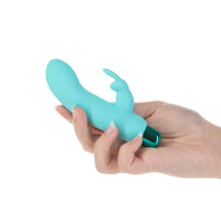 PowerBullet - Alice’s Bunny – Rechargeable Bullet with Removable Rabbit Sleeve – Teal