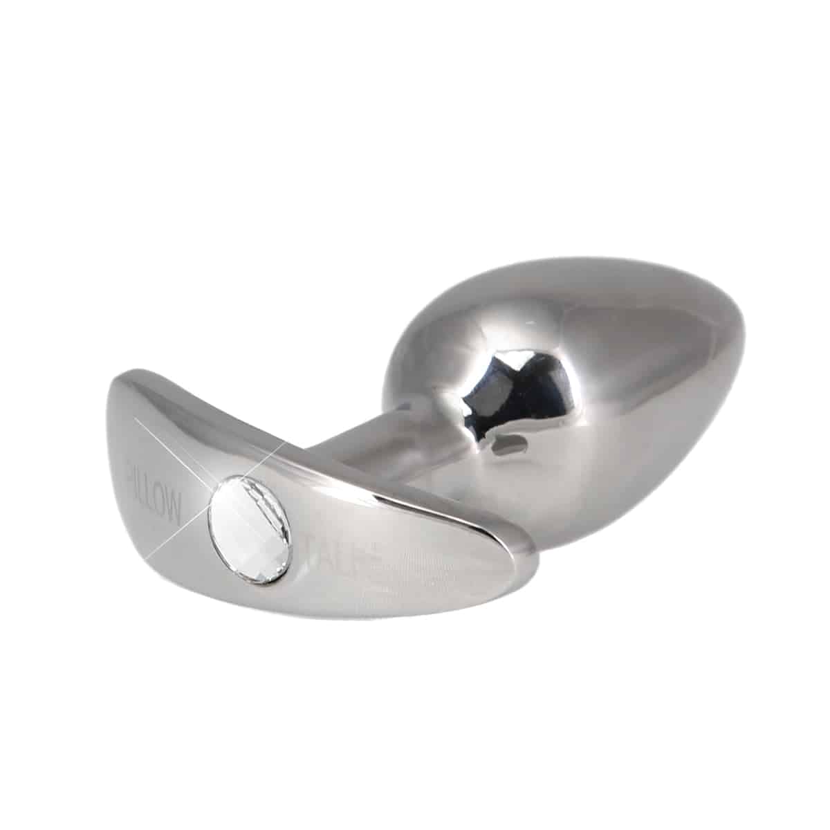 Oreiller Talk® Sneaky Plug anal en acier inoxydable luxueux image 2