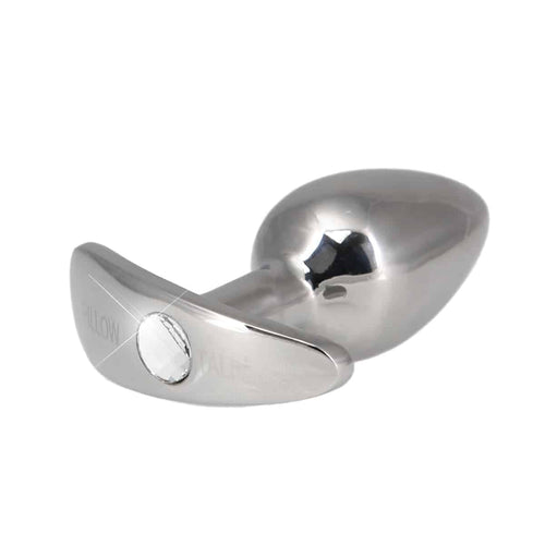 Oreiller Talk® Sneaky Plug anal en acier inoxydable luxueux image 2