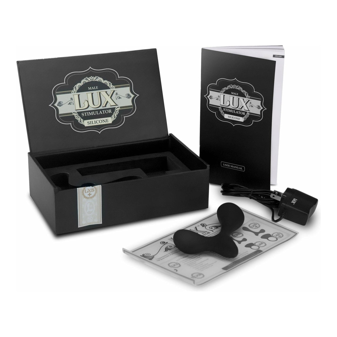 Lux LX3+ - Male Stimulator - Black