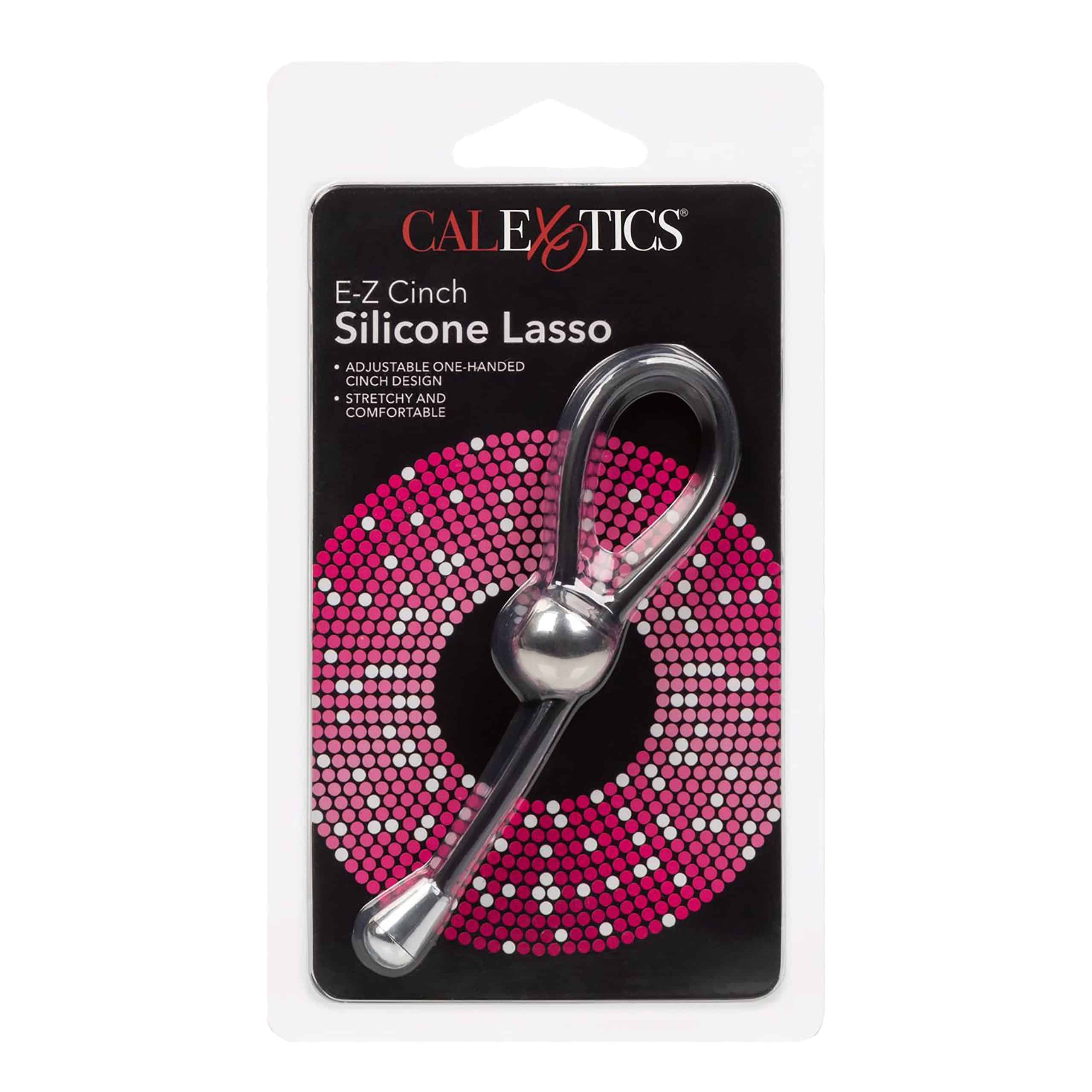 CalExotics® E-Z Cinch Silicone Lasso - Noir image 2