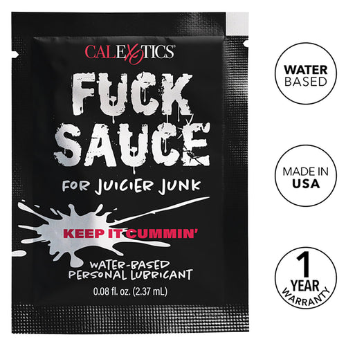 CalExotics® – Sauce de baise – Lubrifiant personnel à base d'eau – Sachet – 0,08 fl.oz/2.37ml