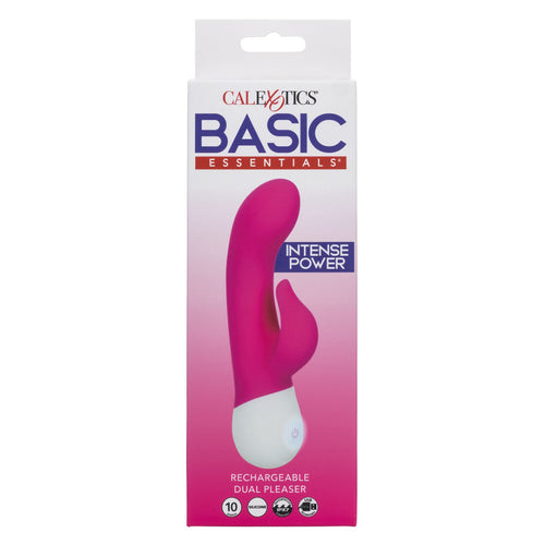 CalExotics® Essentiels Silicone liquide Rechargeable Dual Pleaser