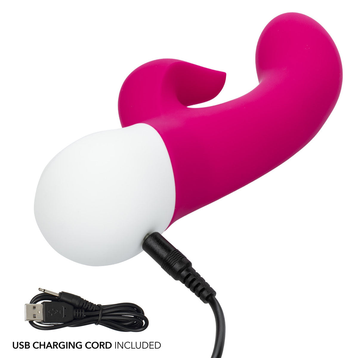 CalExotics® Essentiels Silicone liquide Rechargeable Dual Pleaser