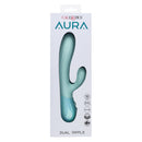 CalExotics® Aura Dual Vibe Ripple – Bleu clair