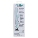 CalExotics® Aura Dual Vibe Ripple – Bleu clair