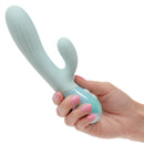 CalExotics® Aura Dual Vibe Ripple – Bleu clair